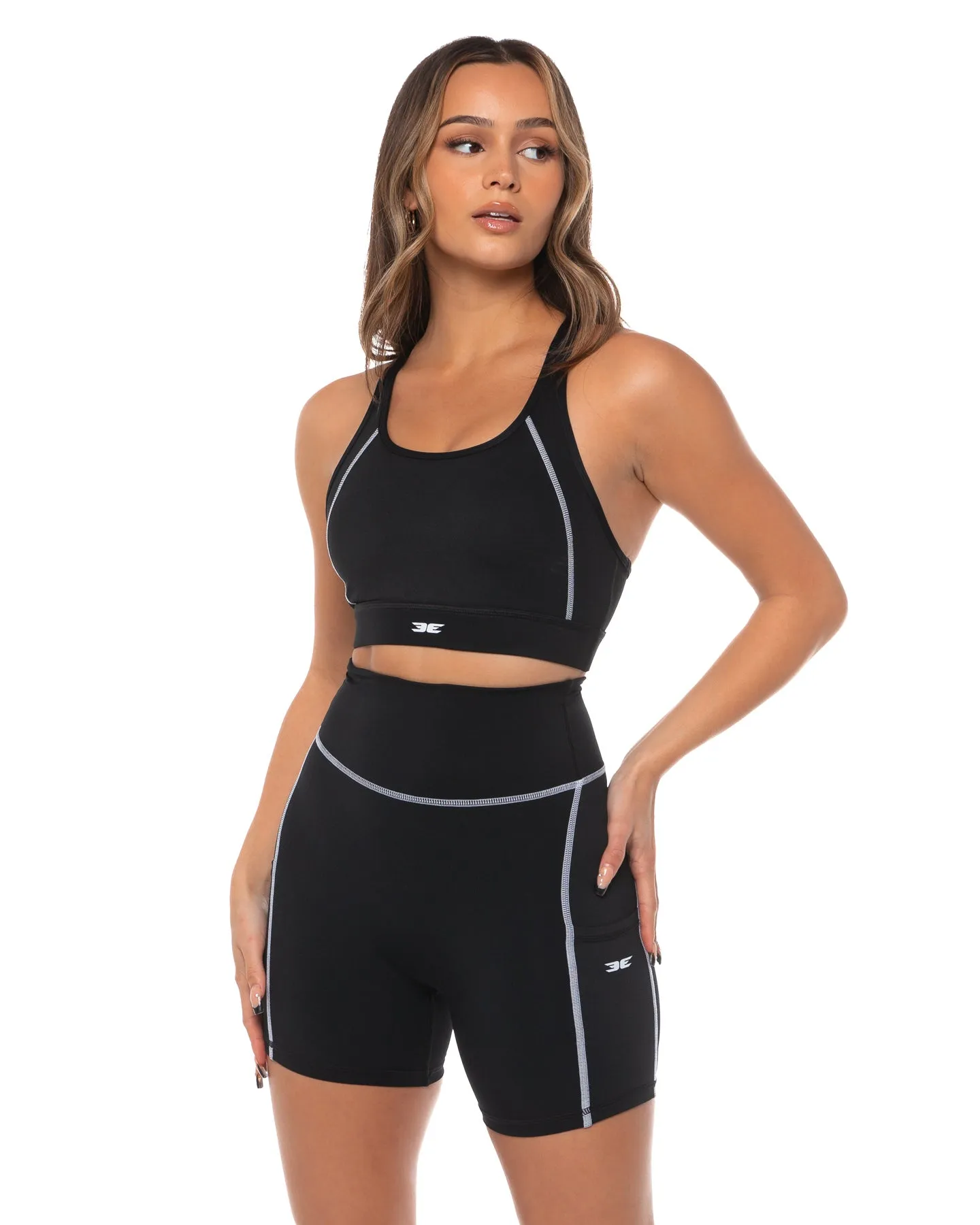 Activ Sports Bra - Black / White