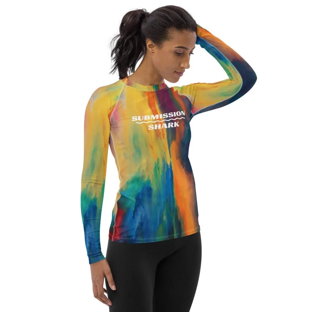 Ananda Bliss ~ Women's Rash Guard