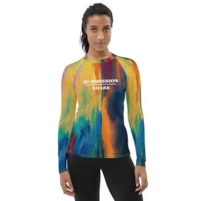 Ananda Bliss ~ Women's Rash Guard