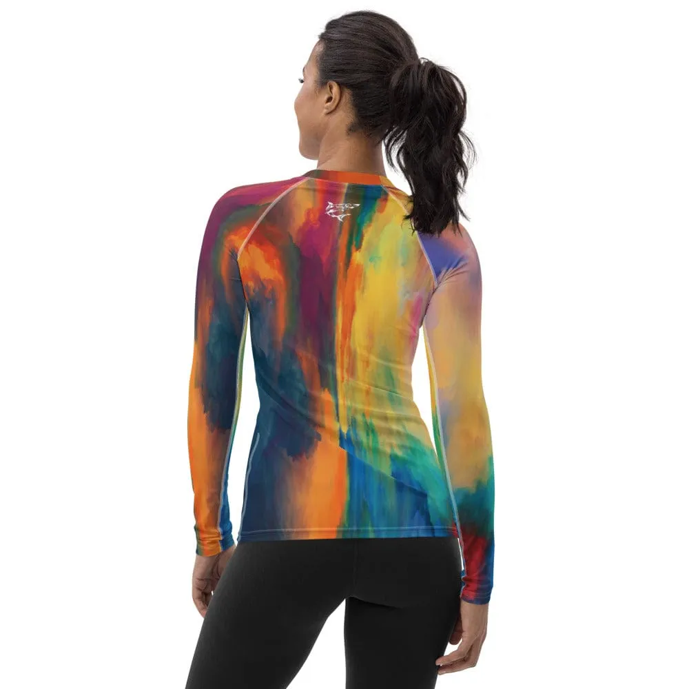 Ananda Bliss ~ Women's Rash Guard