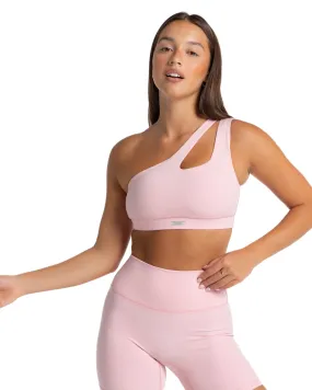 Asymmetric Bra - Pastel Pink