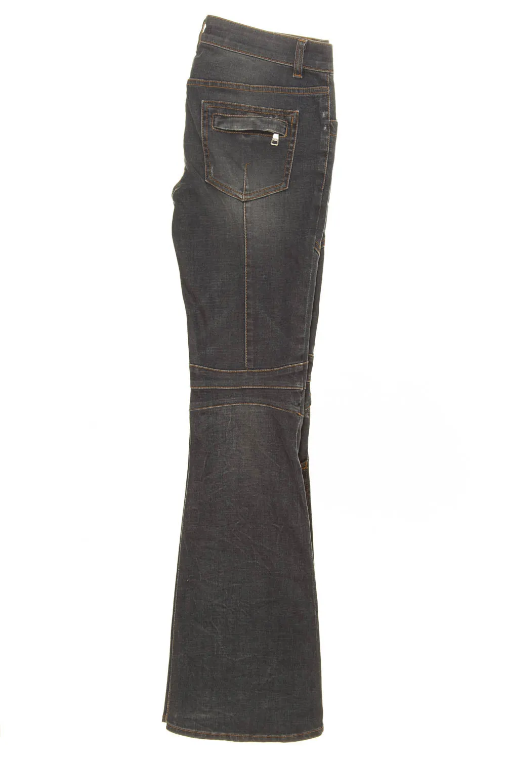 Balmain - Dark Blue Bell Bottom Jeans NWT - FR 40