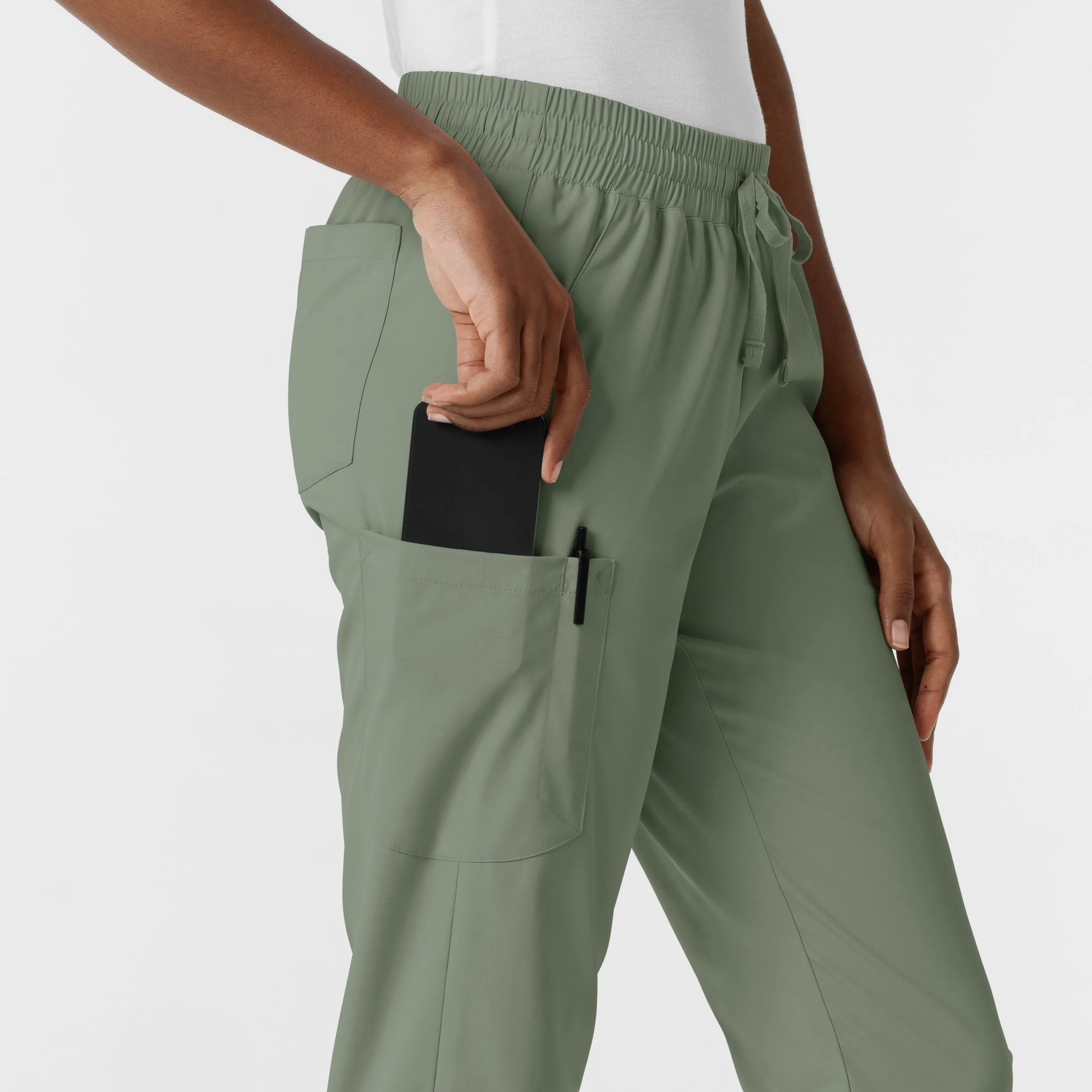 Boundless Women's Jogger Scrub Pant - Sage