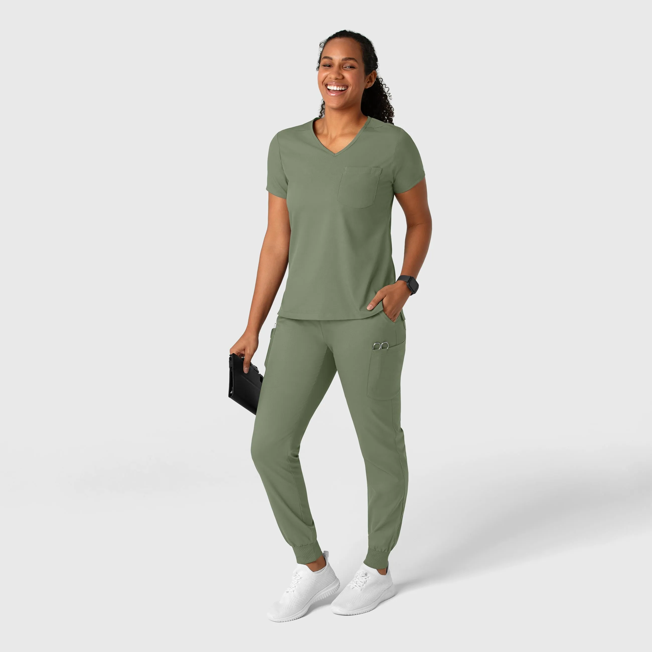 Boundless Women's Jogger Scrub Pant - Sage