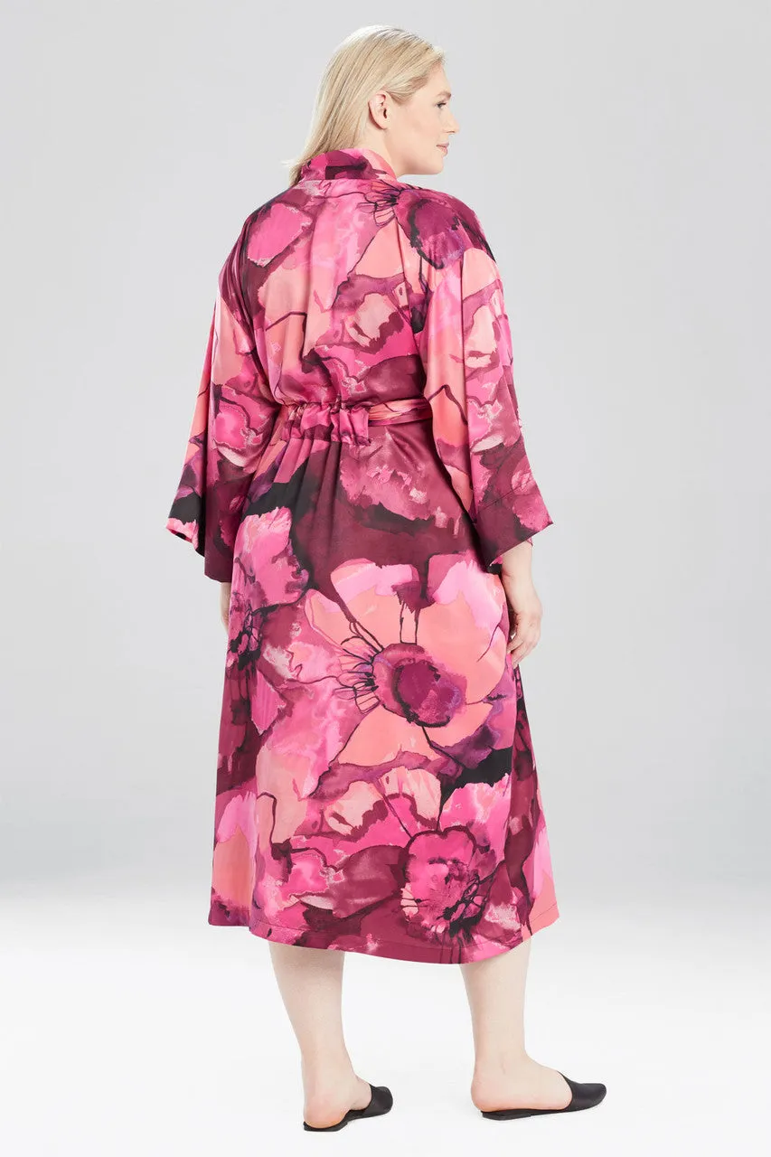 Canyon Lotus Satin Robe