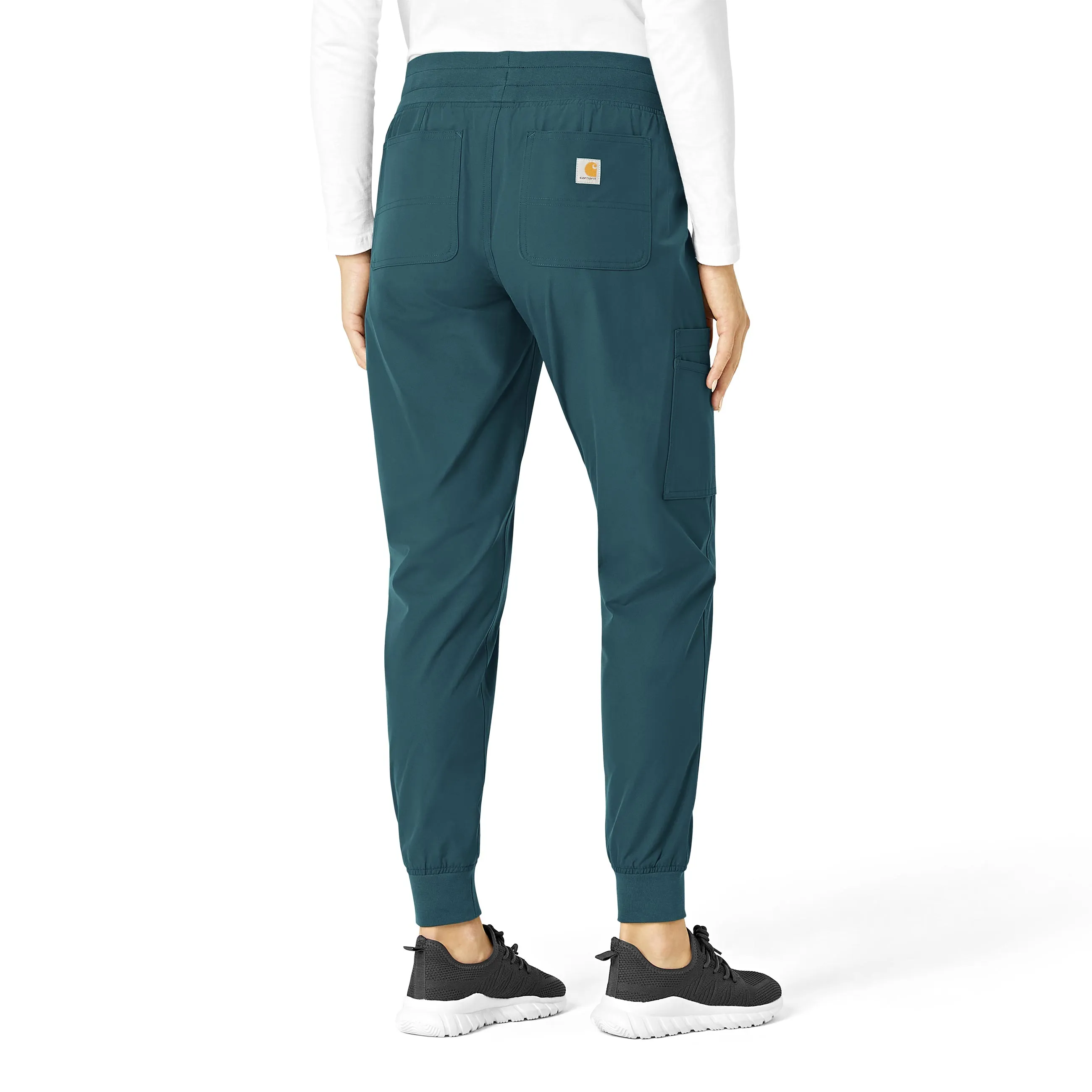 Carhartt Force Essentials Women's Jogger Scrub Pant - Caribbean Blue