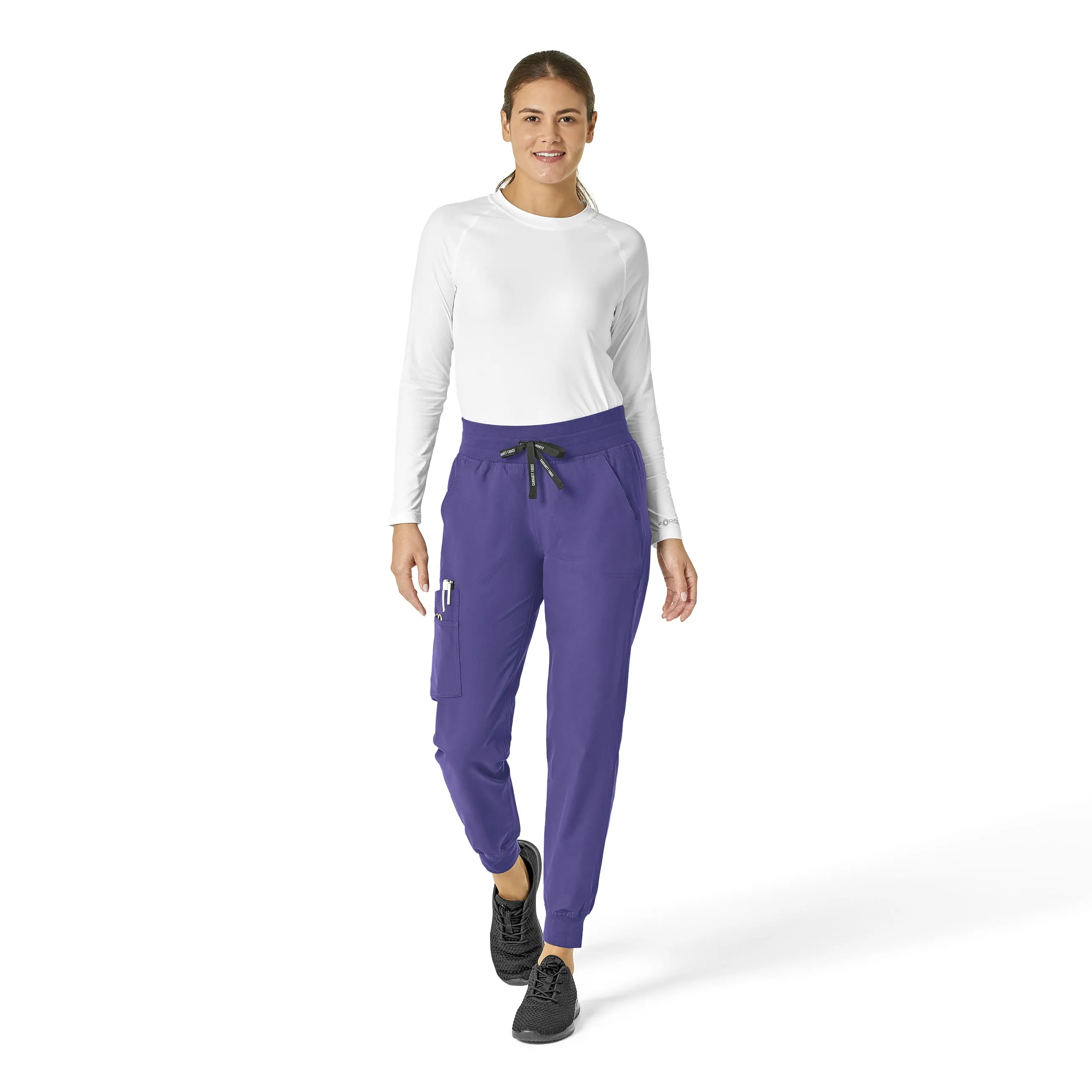 Carhartt Force Essentials Women's Jogger Scrub Pant - Grape