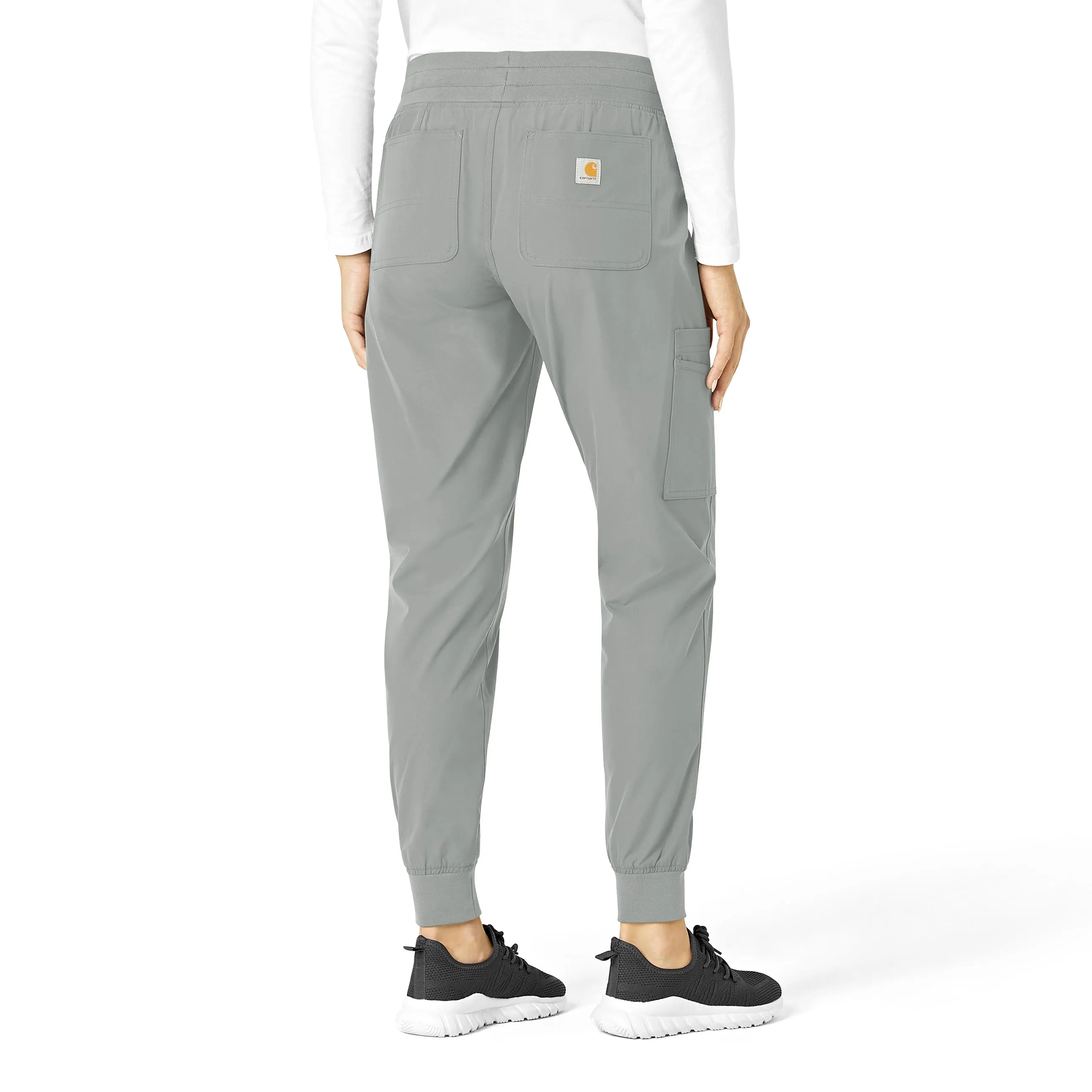 Carhartt Force Essentials Women's Jogger Scrub Pant - Grey