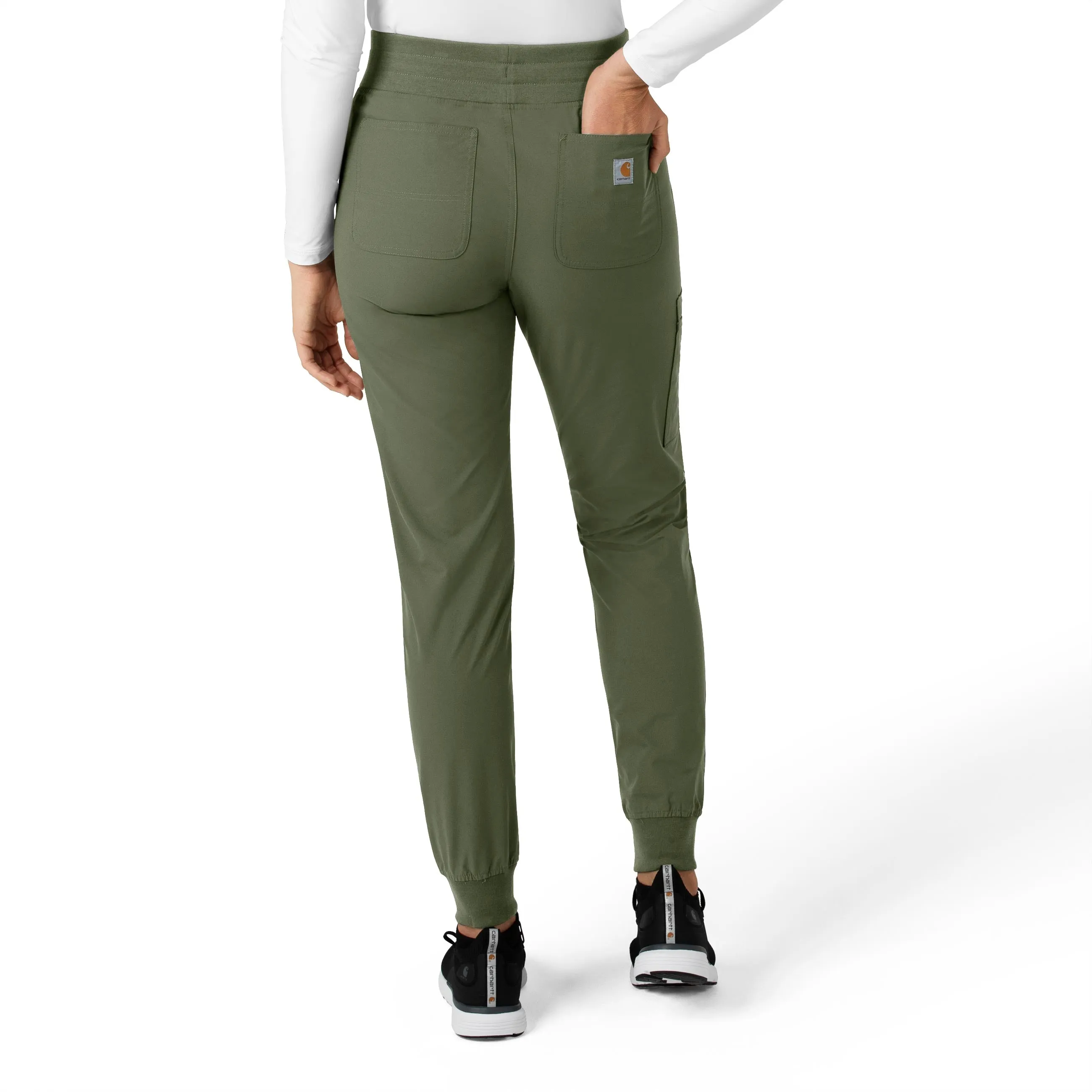 Carhartt Force Essentials Women's Jogger Scrub Pant - Olive