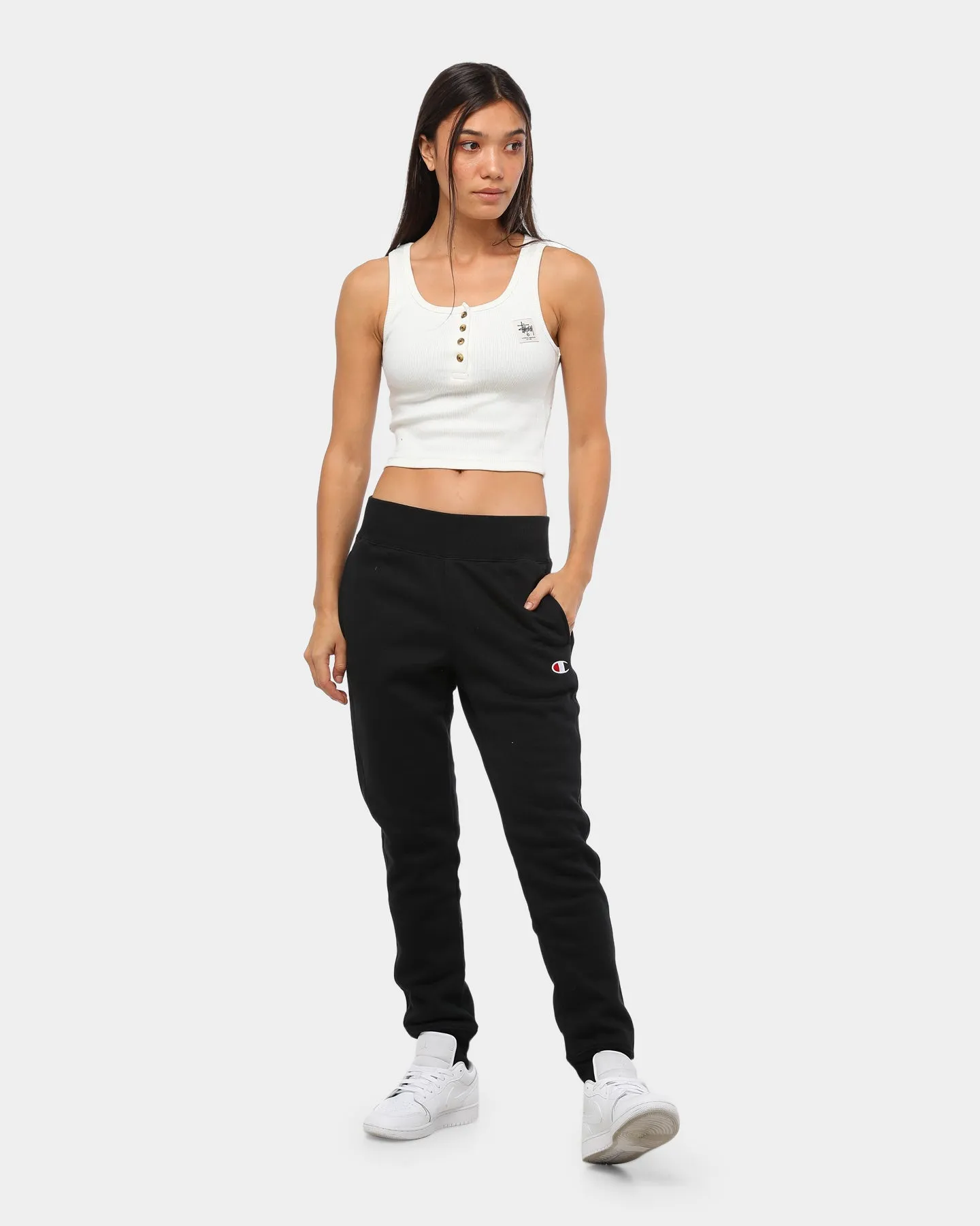 Champion Women's Rev Weave Jogger Black