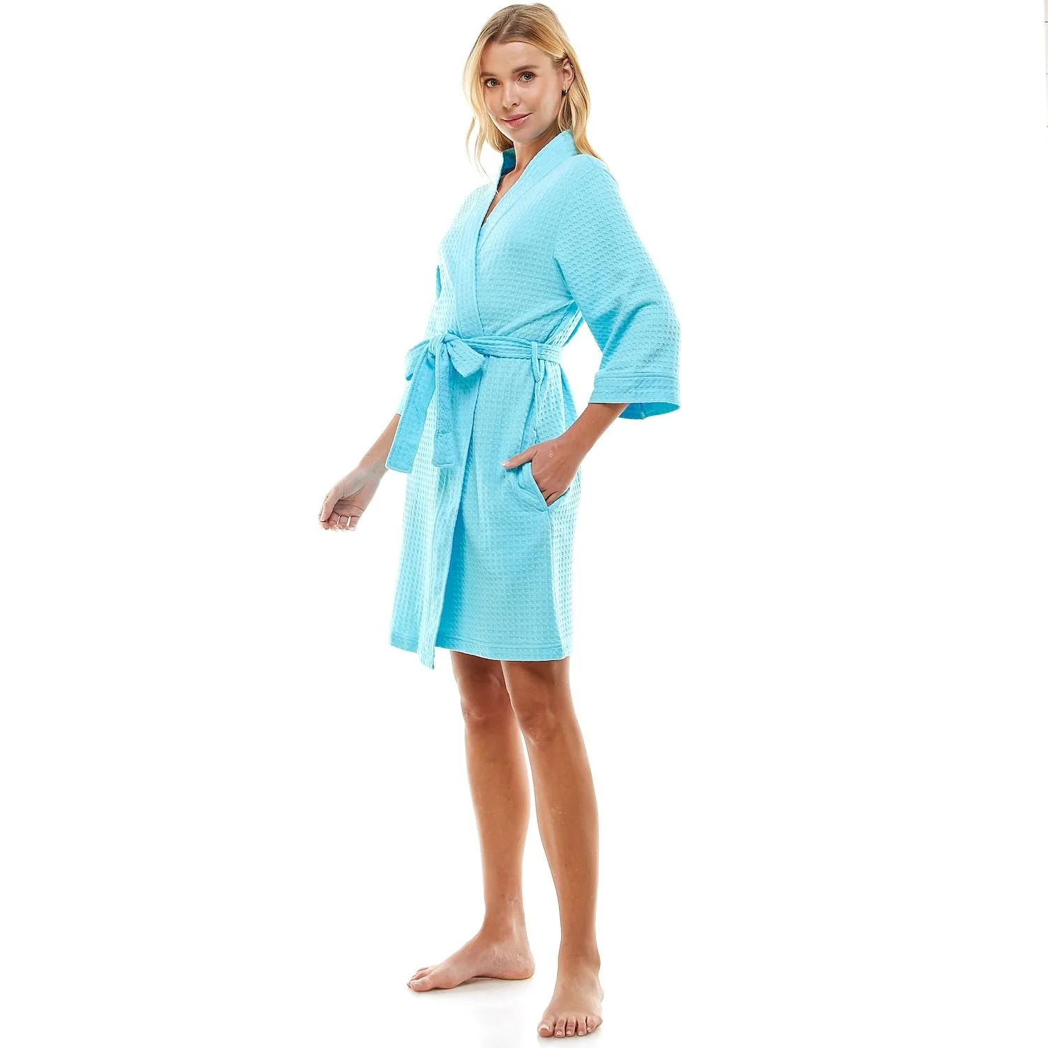 Croft & Barrow Women's Waffle Bathrobe Croft & Barrow