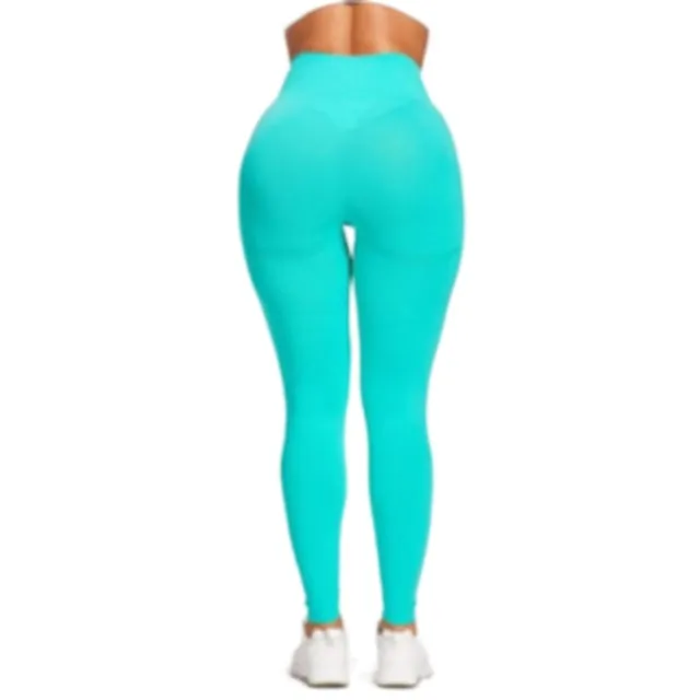 Elastic Comfortable Women's High Waist Seamless Cotton Yoga Pants