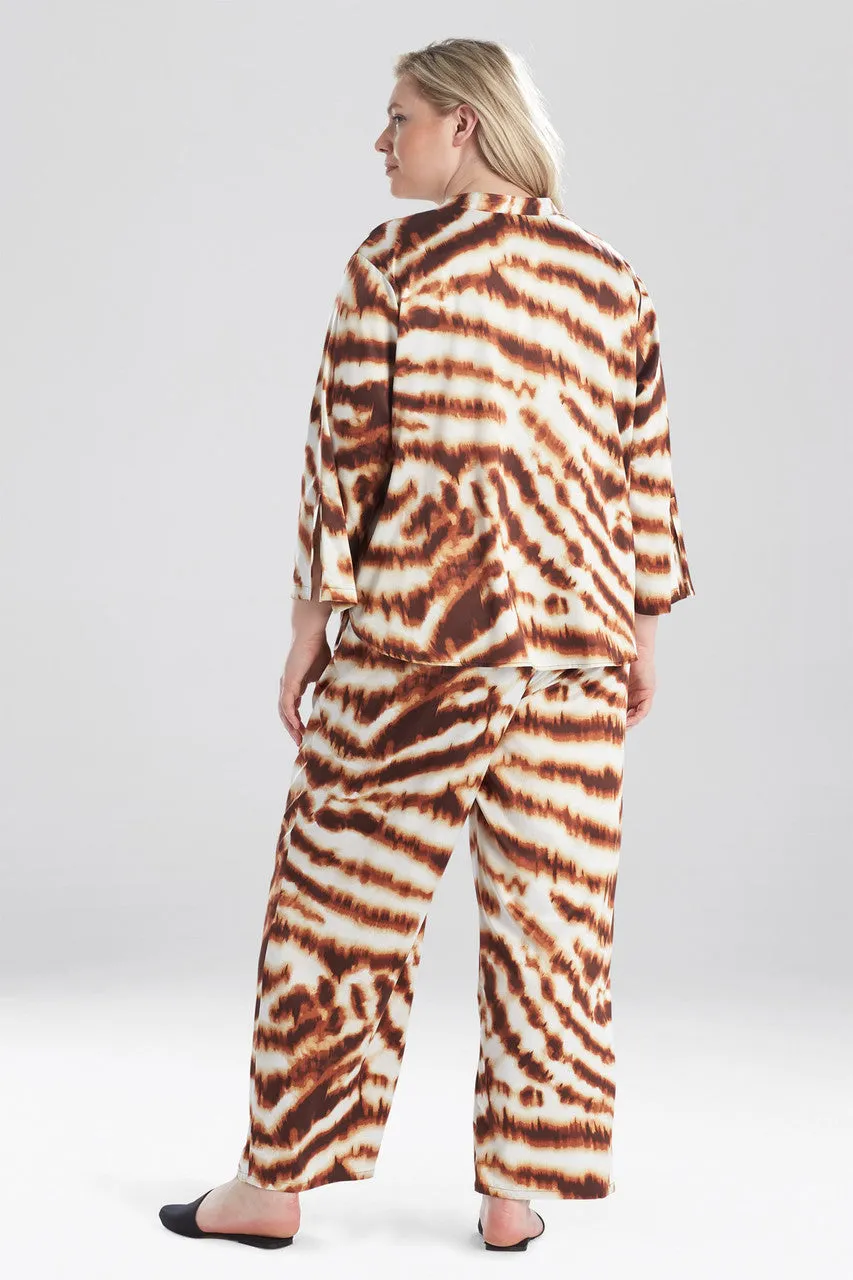 Ethereal Tiger Satin PJ