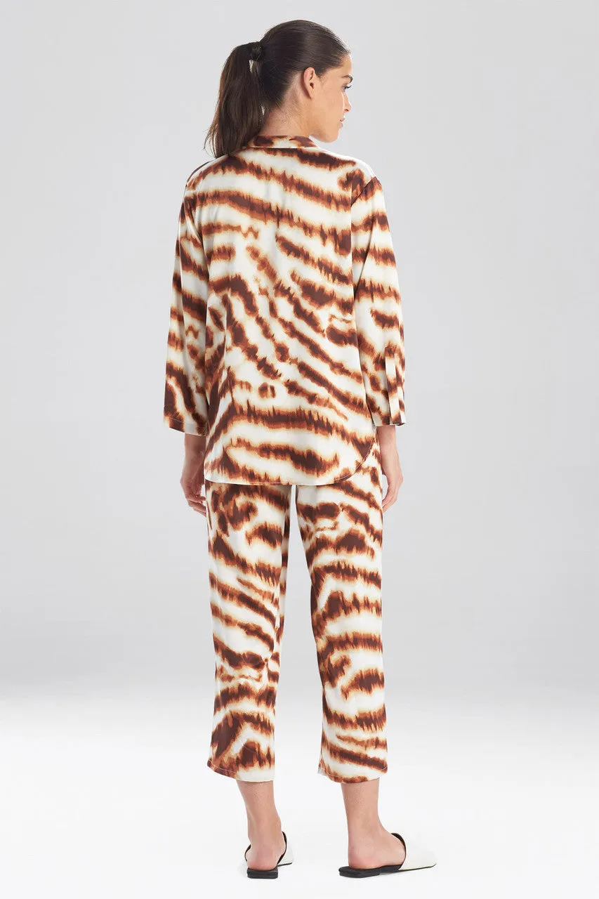 Ethereal Tiger Satin PJ