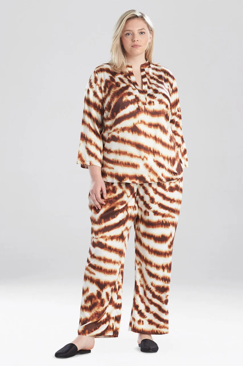 Ethereal Tiger Satin PJ