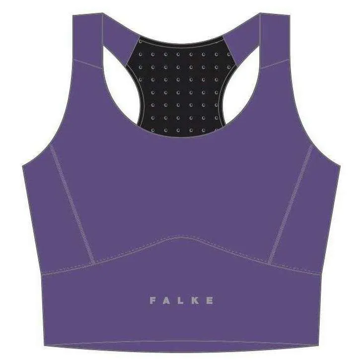 Falke Core Racer Back Sports Bra - Amethyst Purple