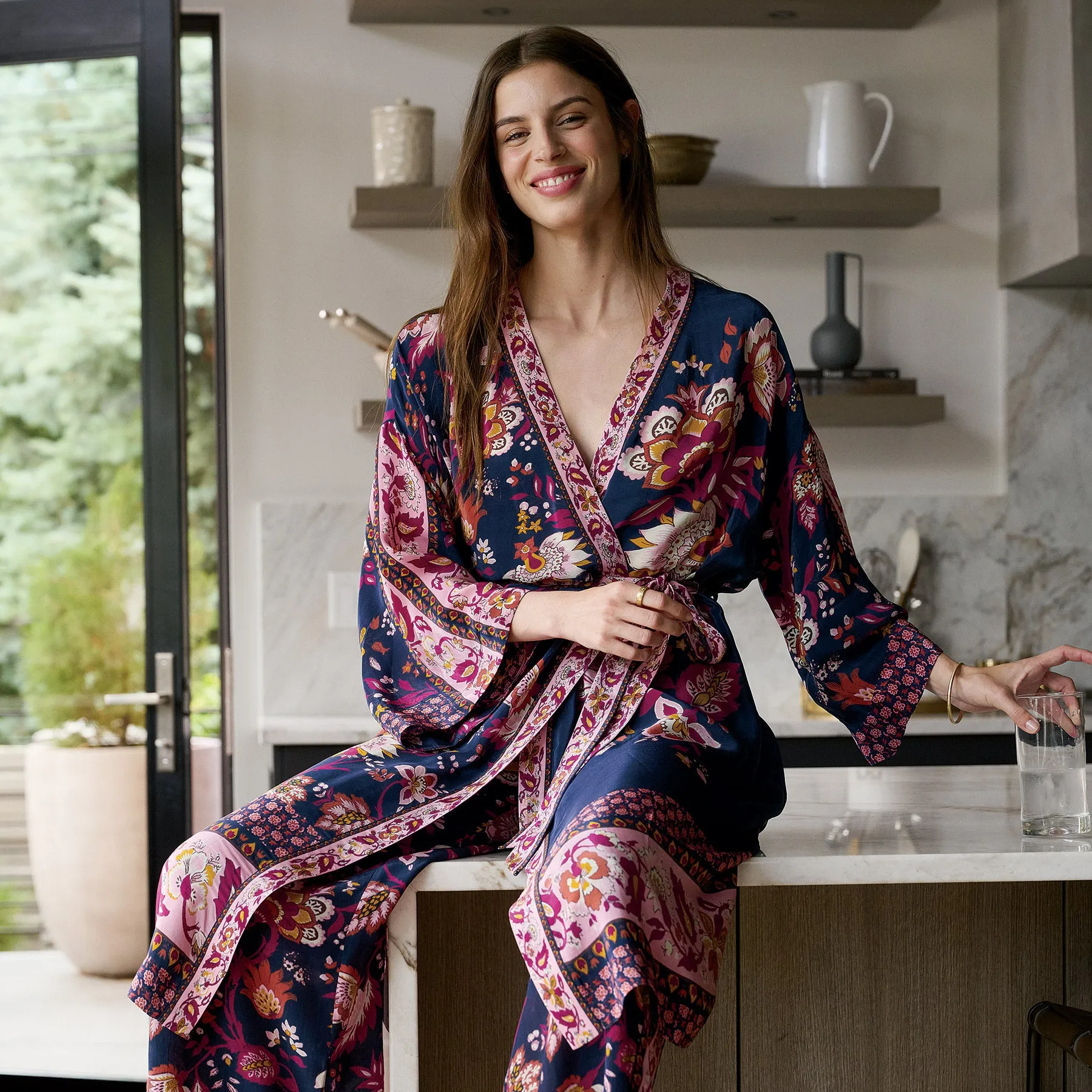 Floral Luxury Robe