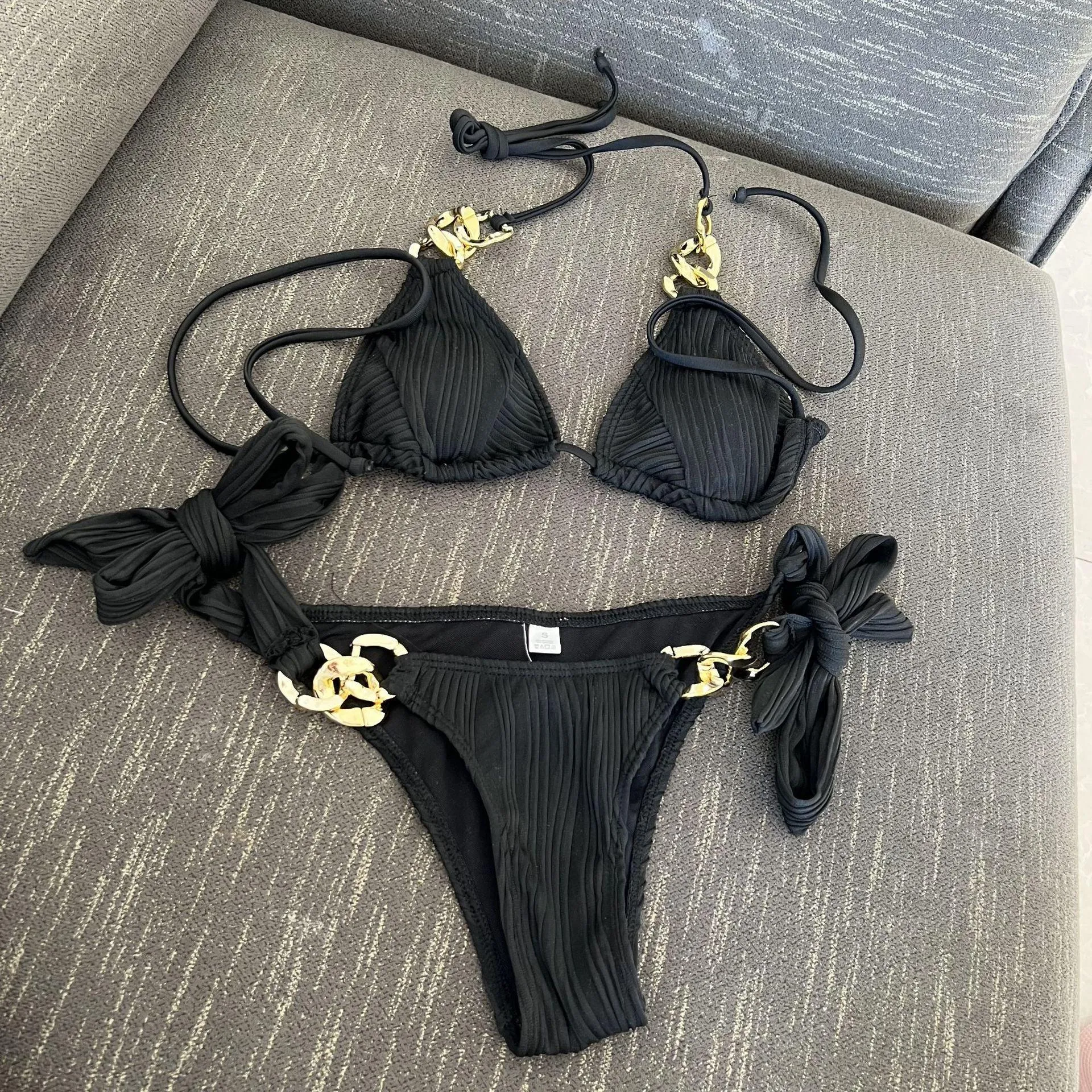 GFIT Sexy Chain Bikini Set - Women's  Swimwear