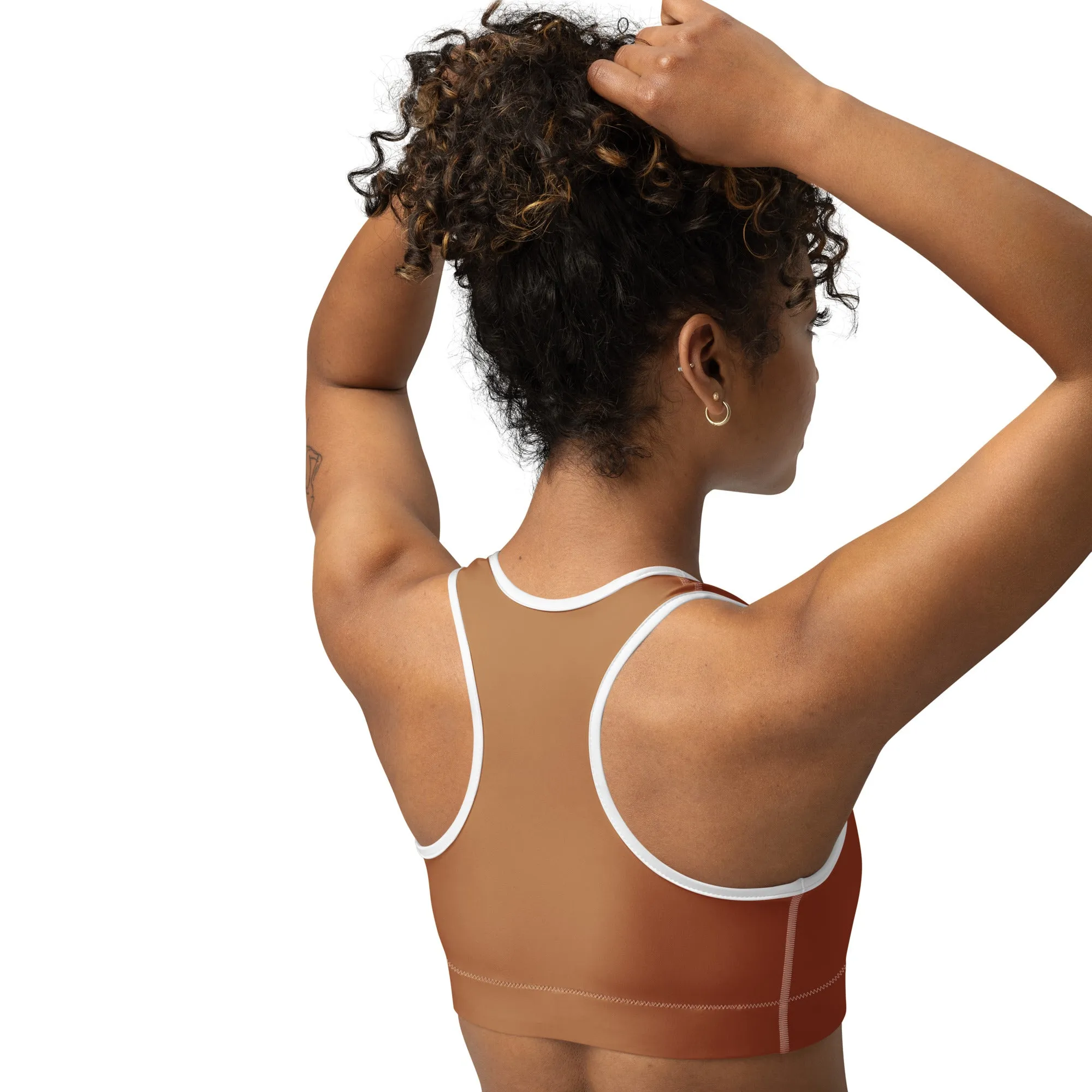 Humble Sportswear™ Nude Brown Dri-Fit Sports Bra