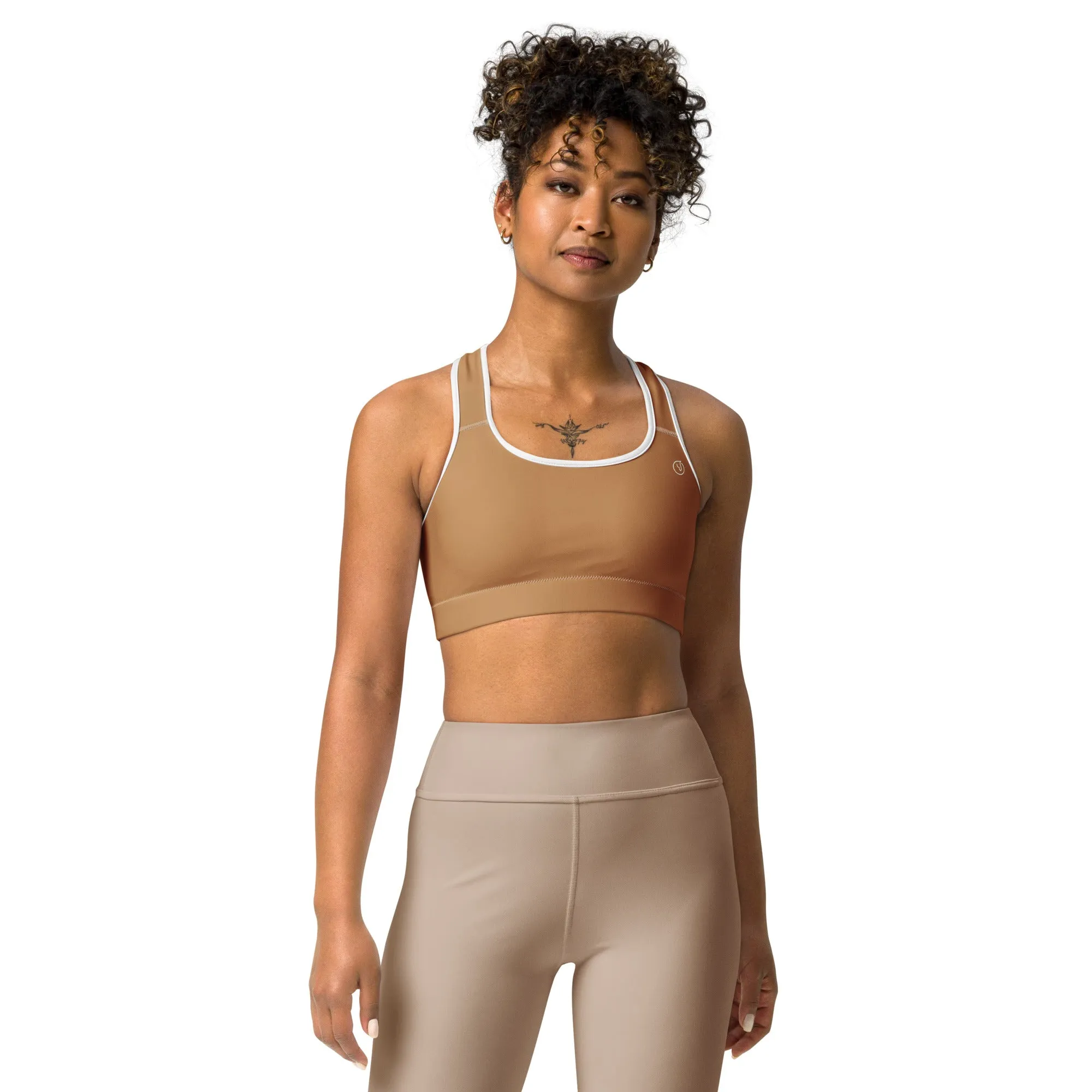 Humble Sportswear™ Nude Brown Dri-Fit Sports Bra