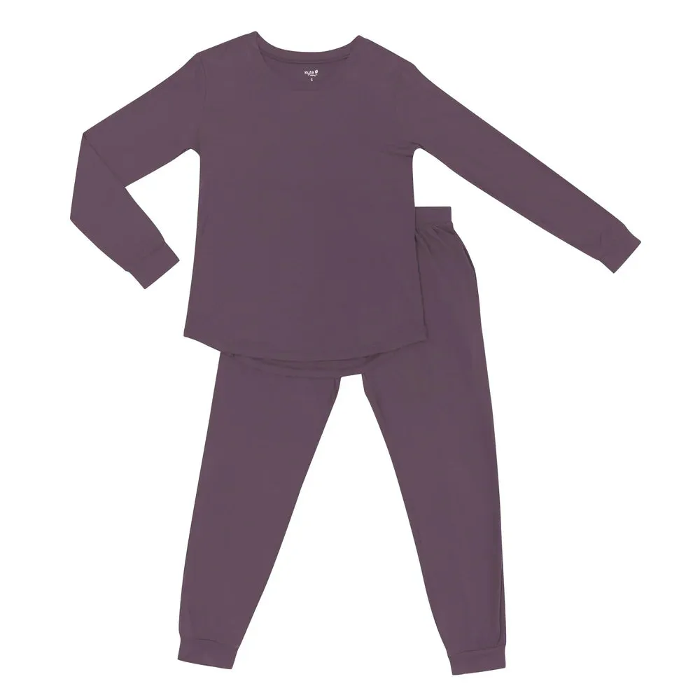 Kyte Baby Women's Jogger Pajama Set - Currant