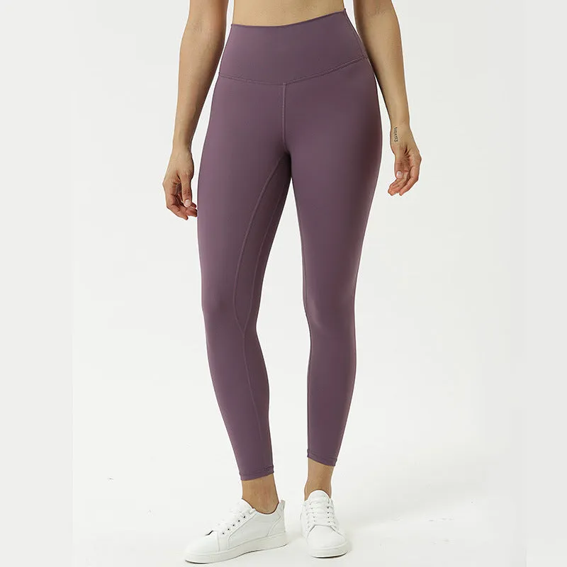 New double-sided brushed yoga pants