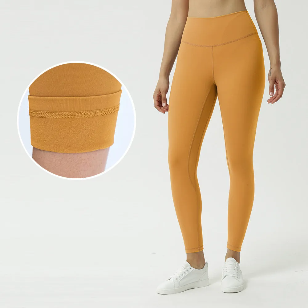 New double-sided brushed yoga pants