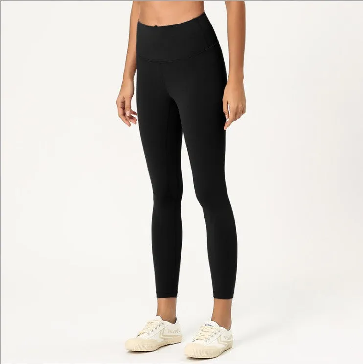 New double-sided brushed yoga pants