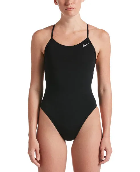 NIKE Women's Hydrastrong Lace Up Tie Back One Piece