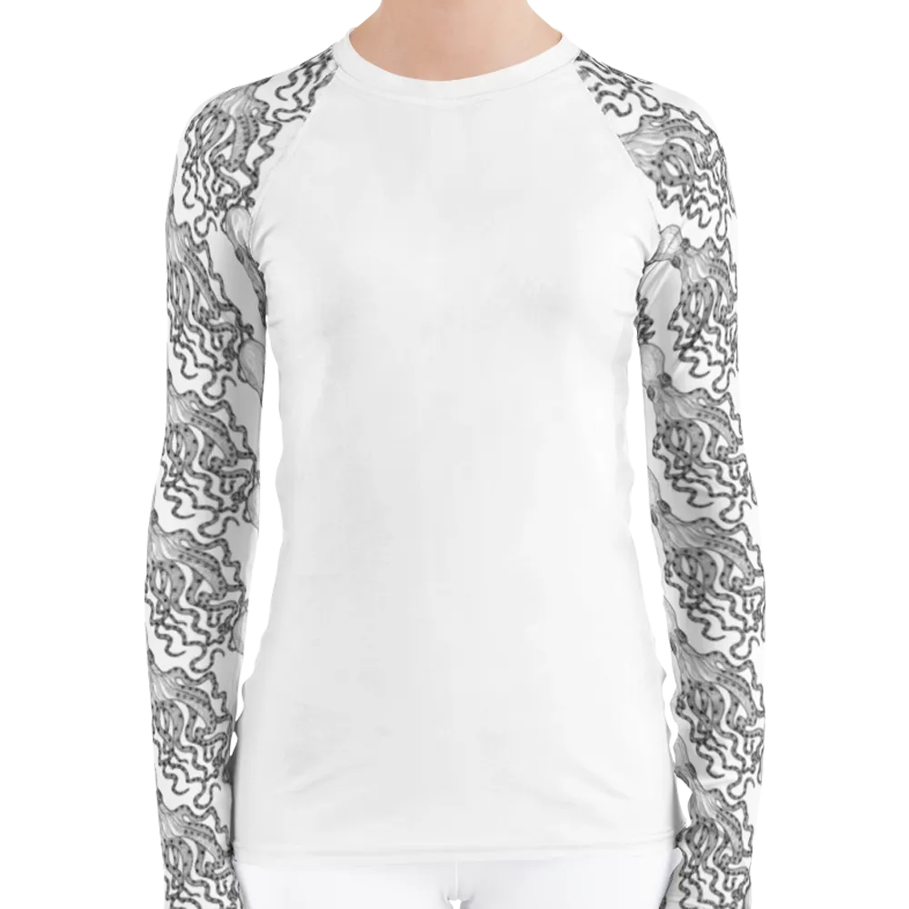 Octopus Sea Women's Rash Guard