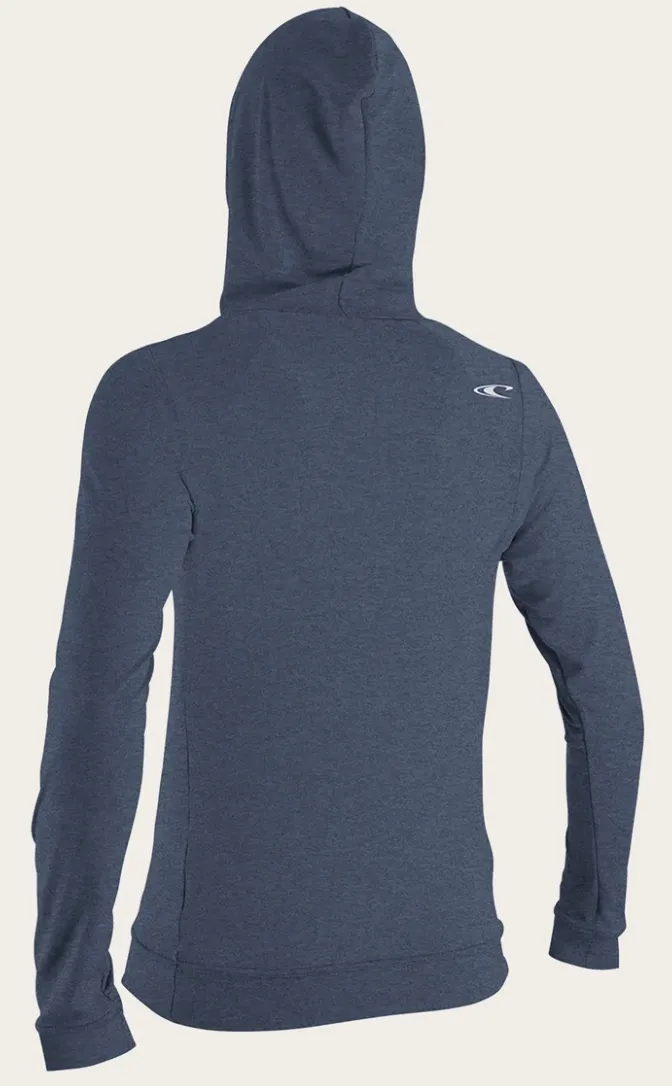 O'neill Women's Hybrid L/S Sun Hoodie MIST