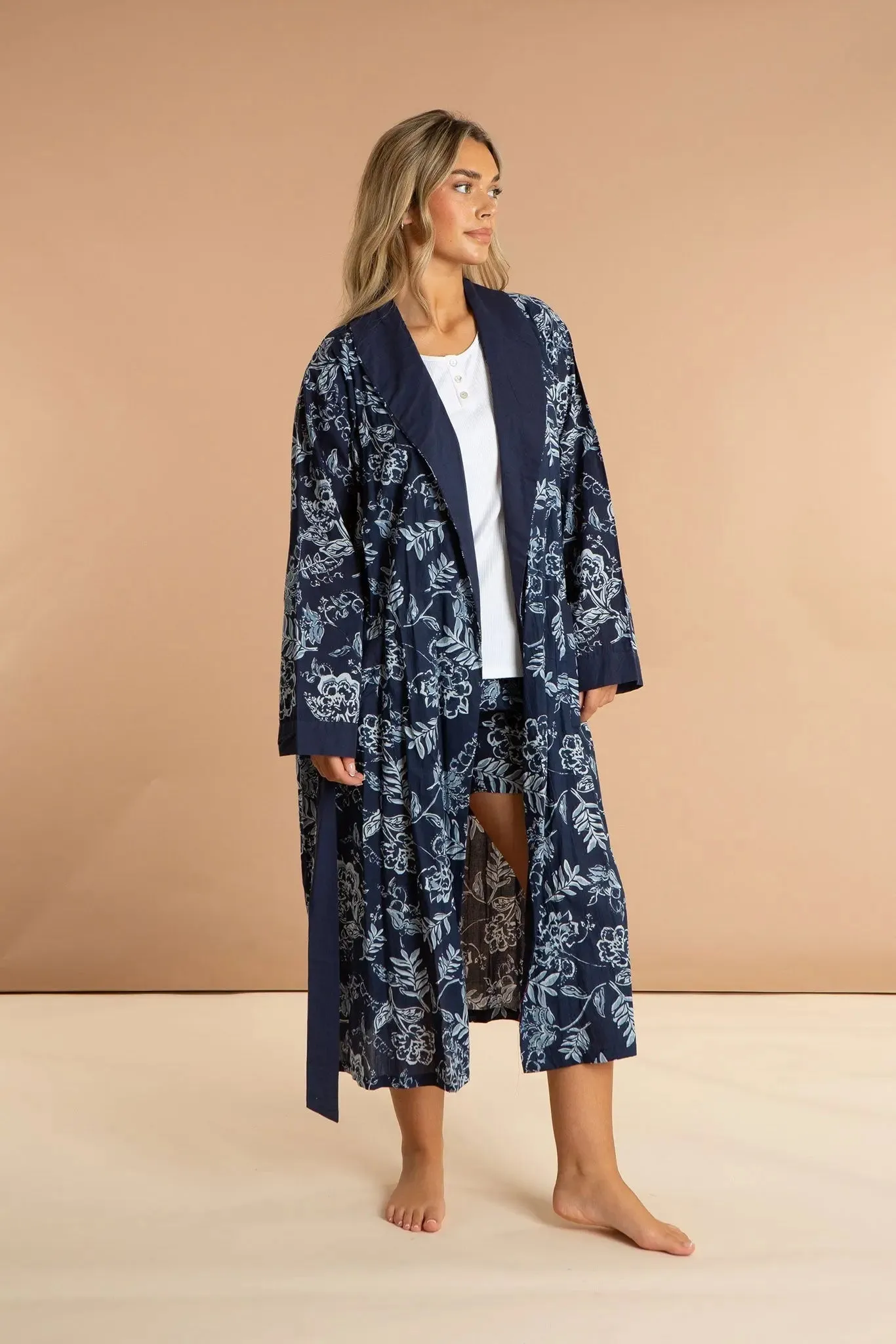 Rain Women's Cotton Robe