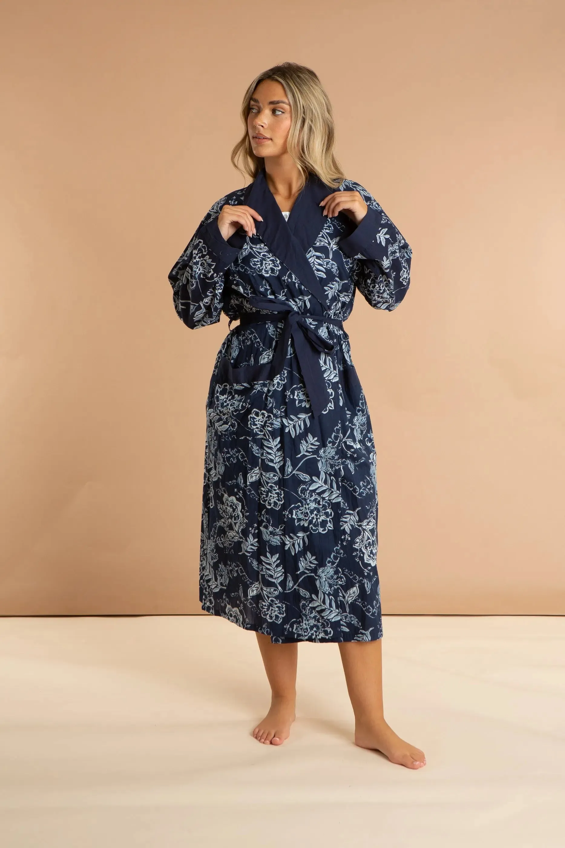 Rain Women's Cotton Robe