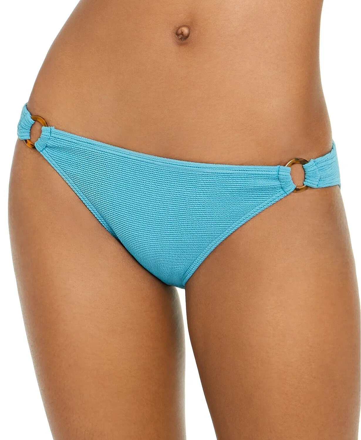 ROXY Women's Swim Bikini Bottoms Aqua Blue Large