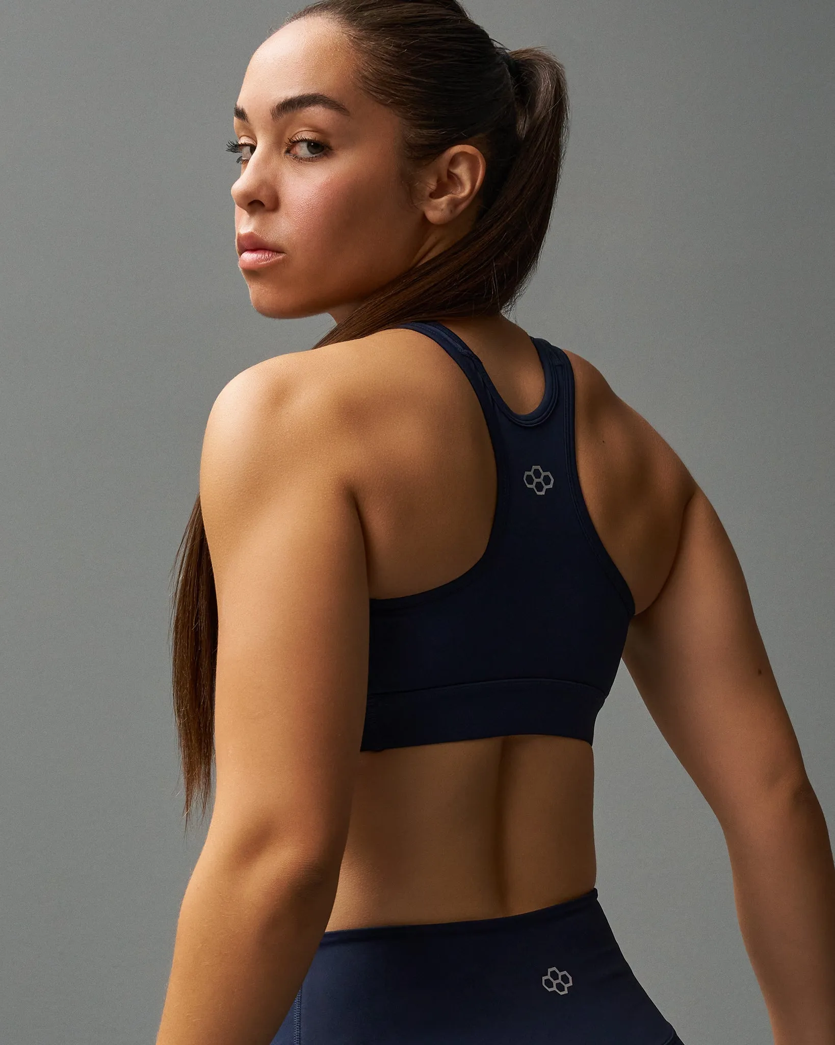 RUDIS Women's Sports Bra - Navy