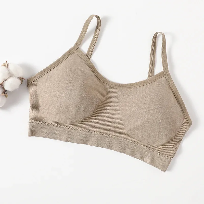 Seamless Bras Sports Tube Top