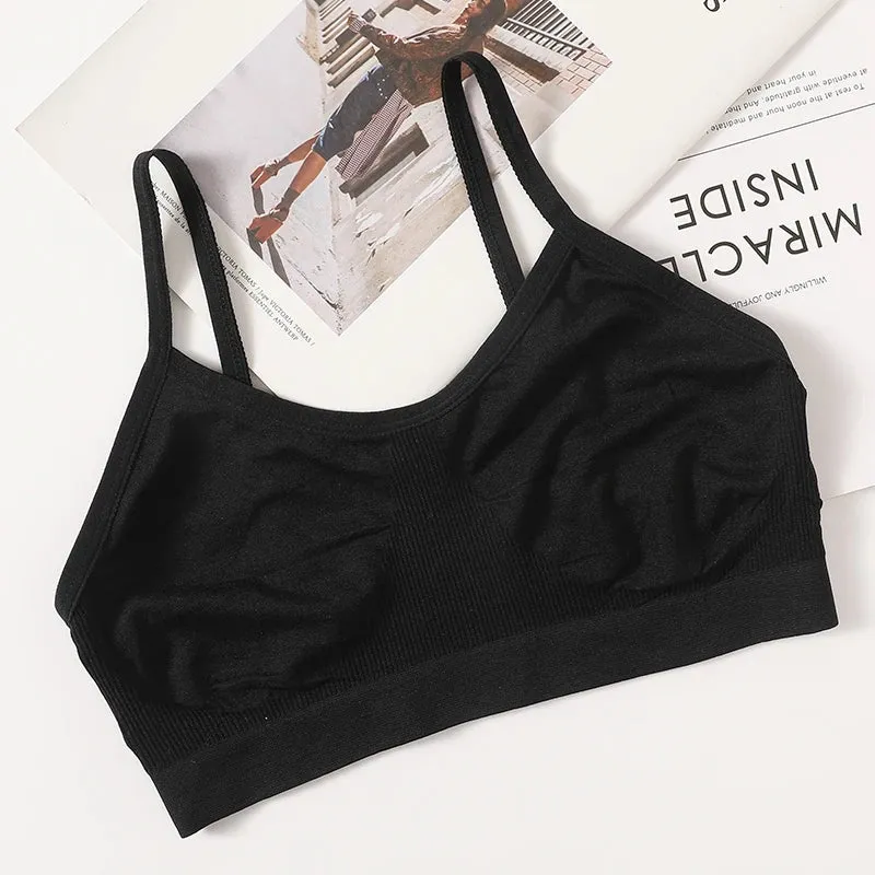 Seamless Bras Sports Tube Top