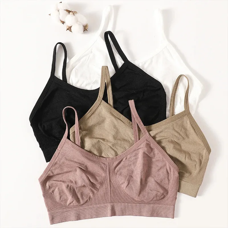 Seamless Bras Sports Tube Top