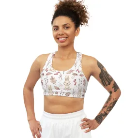 Seamless Sports Bra. Rabbits, Women's Crop Top, Women's Sportswear, Women's Athleticwear, Women's Activewear