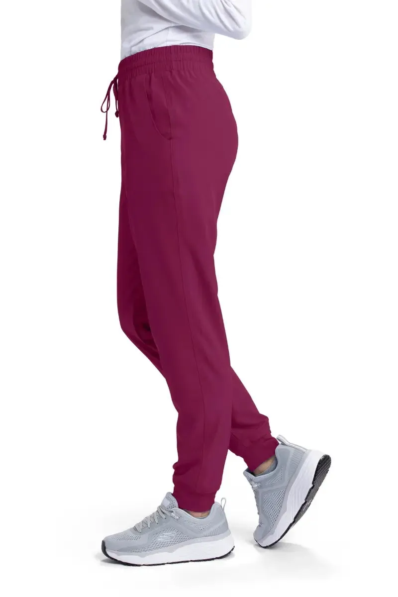 Skechers Women's Theory Jogger Scrub Pant | Wine