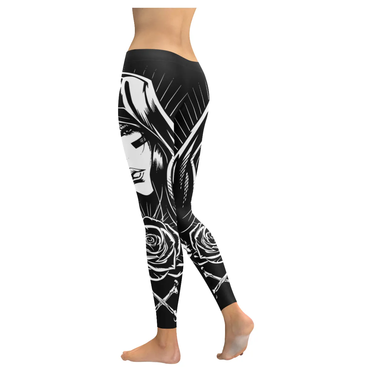 woman Women's Low Rise Leggings (Invisible Stitch)