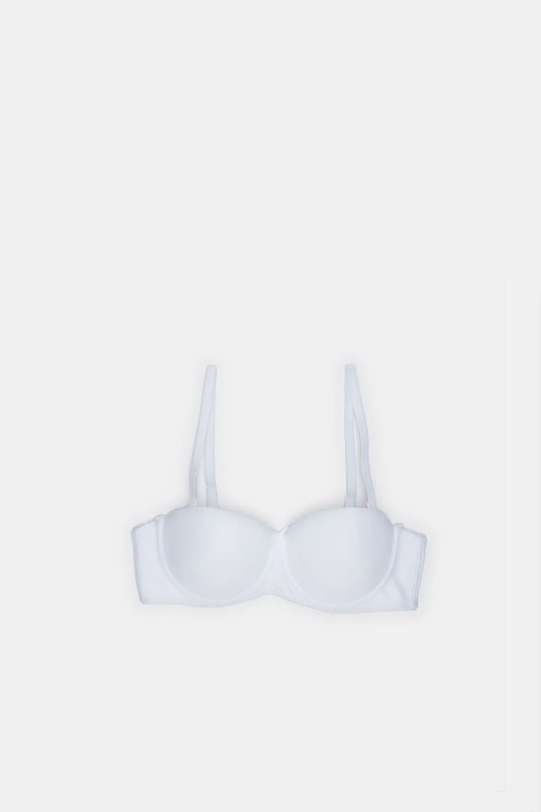 Women Nude And White Basic Balconette Bra Set (Pack of 2)