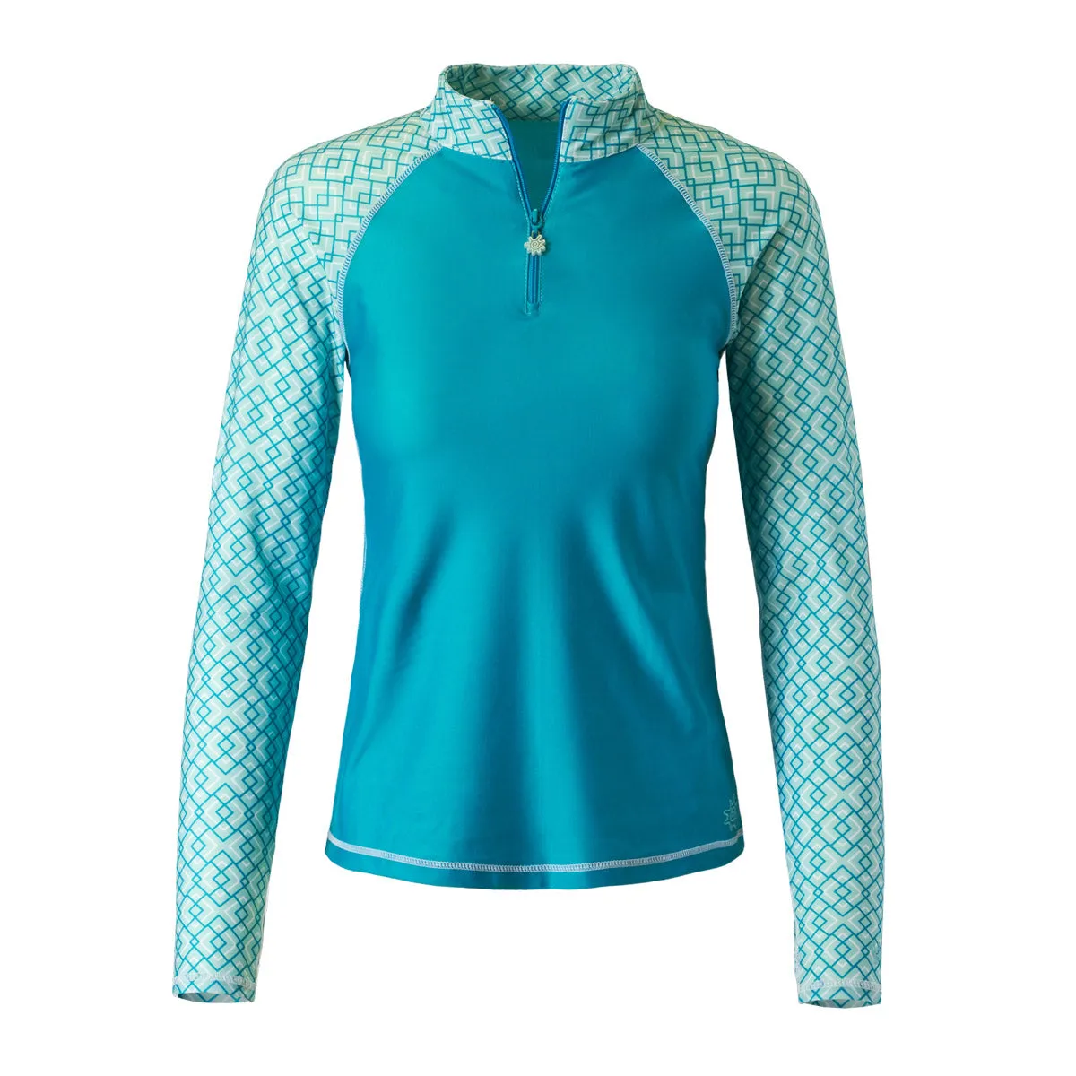 Women's Long Sleeve Quarter Zip Sun & Swim Shirt | FINAL SALE