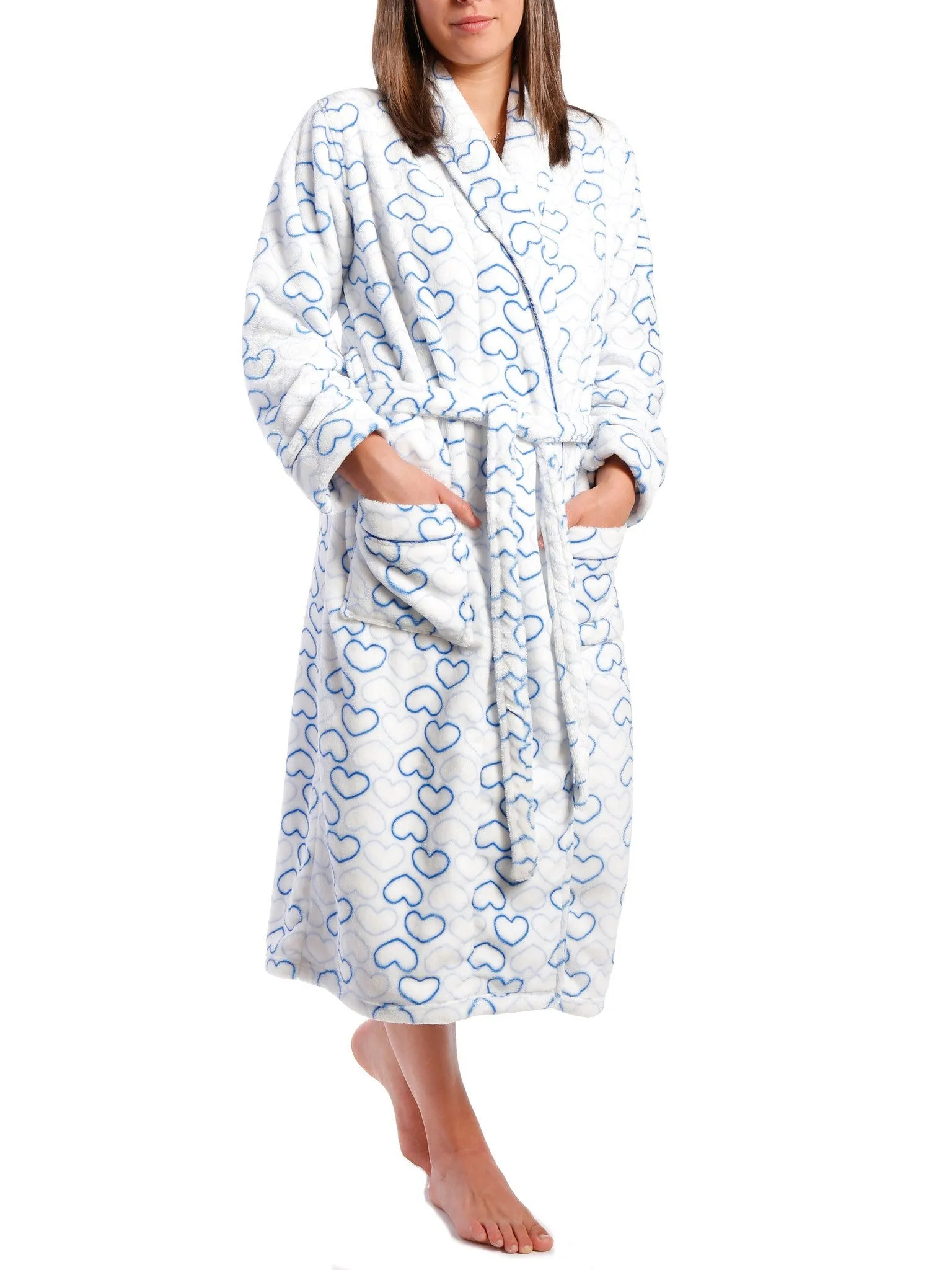 Women's Lush Butterfleece Spa/Bath Robe