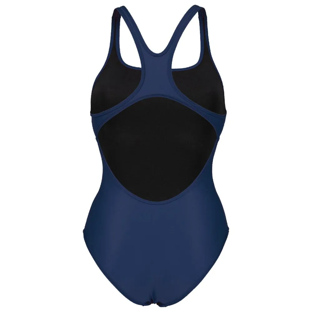 WOMEN'S TEAM SWIMSUIT SWIM PRO SOLID - NAVY