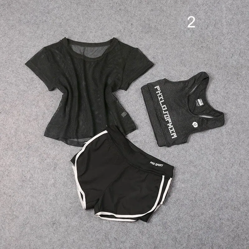 Workout Sports Clothes Athletic Running Yoga Suit Sets