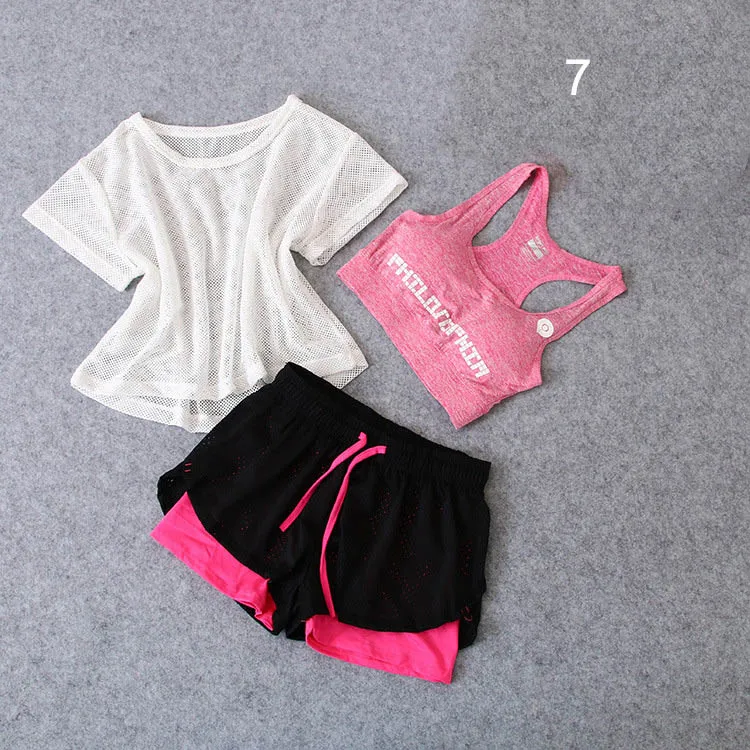 Workout Sports Clothes Athletic Running Yoga Suit Sets