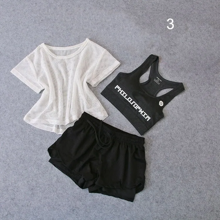 Workout Sports Clothes Athletic Running Yoga Suit Sets