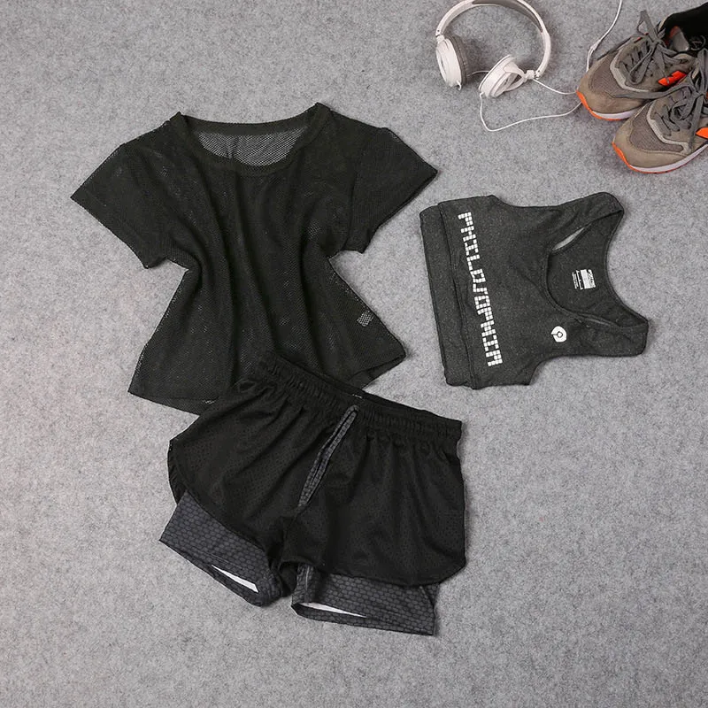 Workout Sports Clothes Athletic Running Yoga Suit Sets