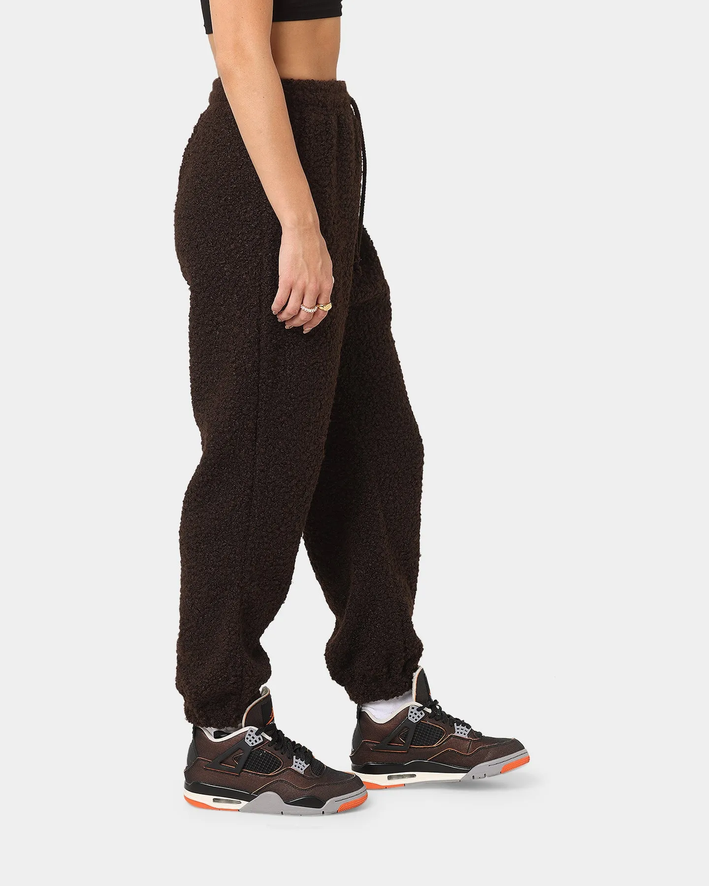 XXIII Women's Saskia Sherpa Track Pants Chocolate